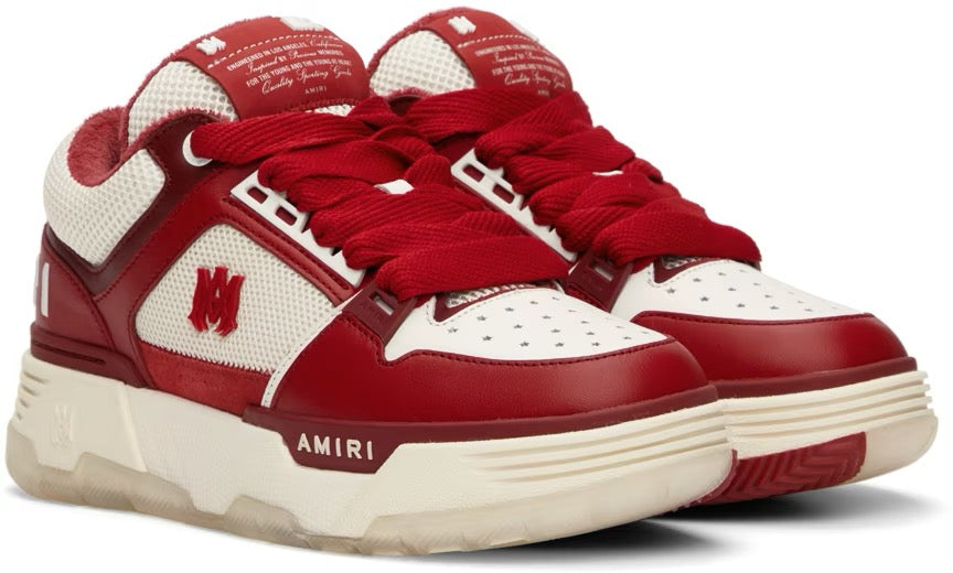 AMIRI White & Red MA-1 Sneaker