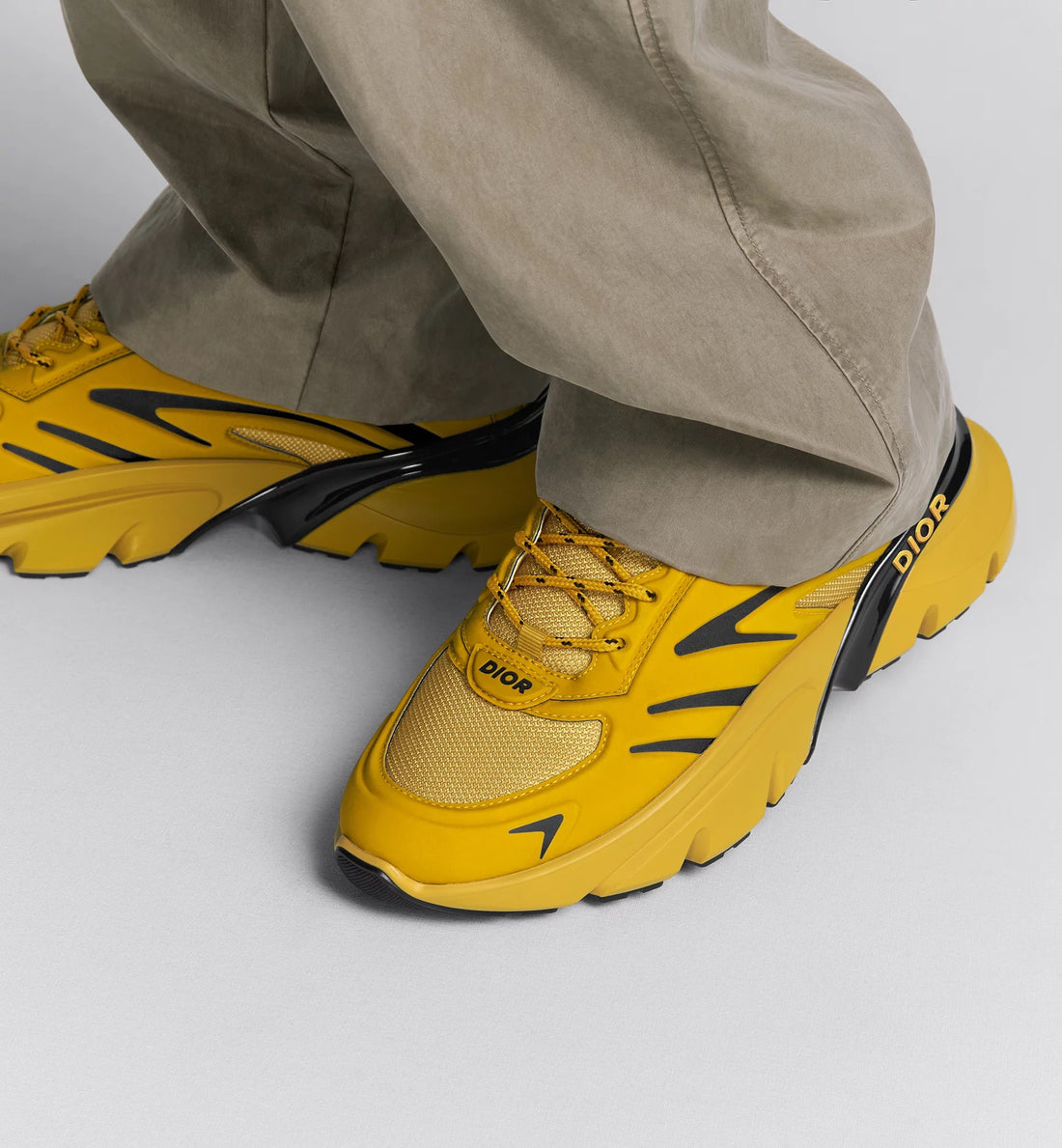 B44 Blade Sneaker Yellow Technical Mesh