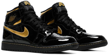 Air Jordan 1 Retro High OG ‘Black Gold Patent.