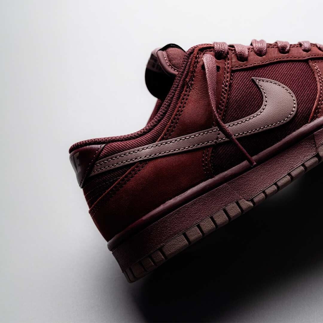 Nike Dunk Low Retro Premium Burgundy Crush